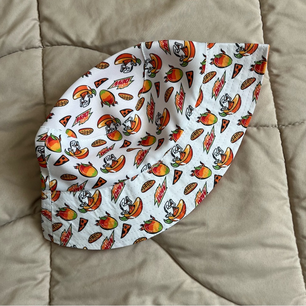 Little Caesar’s Mountain Dew Mango Rush Promotional Reversible Bucket Hat